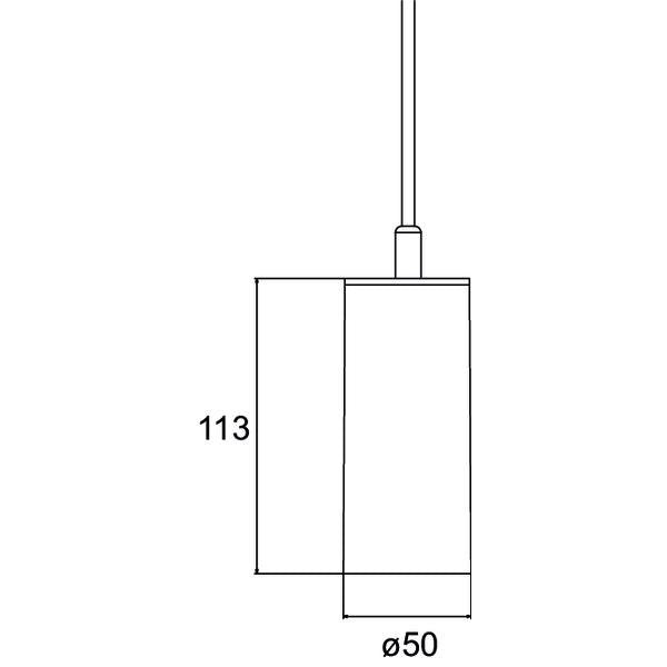 Brumberg Leuchten - Pendelleuchte LED-Pendelleuchte direkt 88853174 Pendellänge 5m