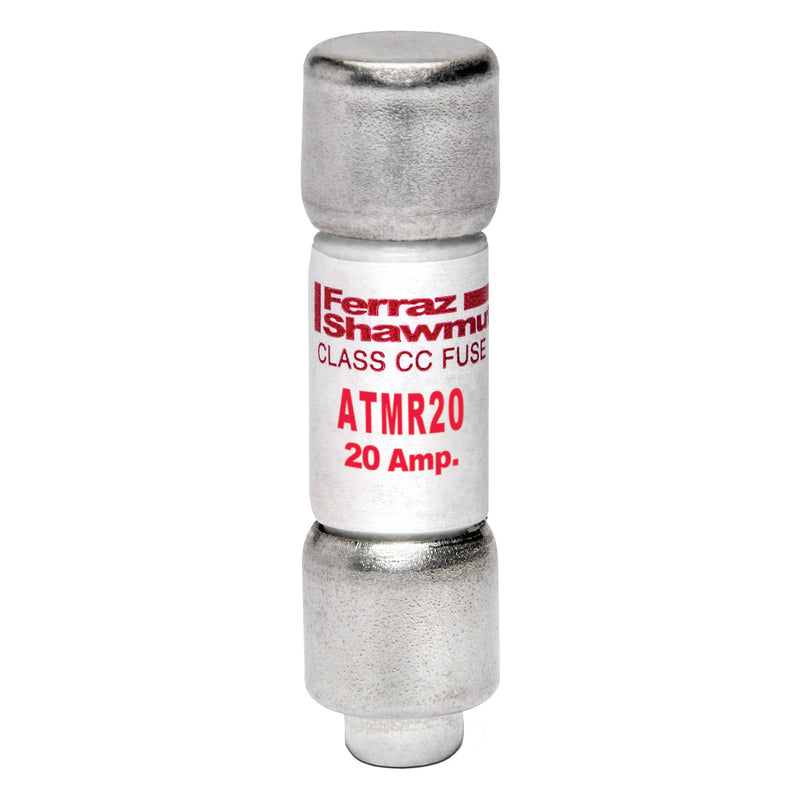 Mersen - Zylindrische Sicherung Sicherungseinsatz Class CC ATMR20 F 10x38 20A − 10 Stück