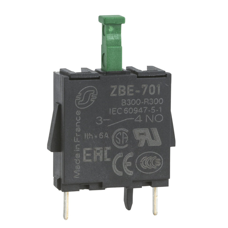 Schneider Electric - Hilfsschalterblock Hilfsschalter ZBE701 f.Printmontage − 10 Stück