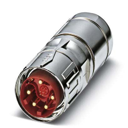 Phoenix Contact - Rundsteckverbinder, feldkonfektionierbar (Industriesteckverbinder) Kabelsteckverbinder SB-8EPSA8A8L33S