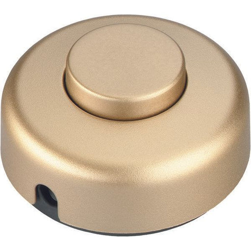 Bachmann - Schnurschalter/-dimmer Tret-Zwischenschalter 924.056 gold