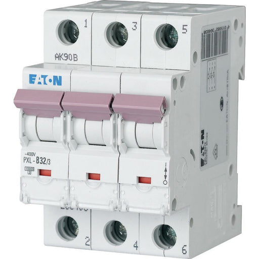 Eaton - Leitungsschutzschalter LS-Schalter m.Beschrift. PXL-D32/3 D 32A, 3p