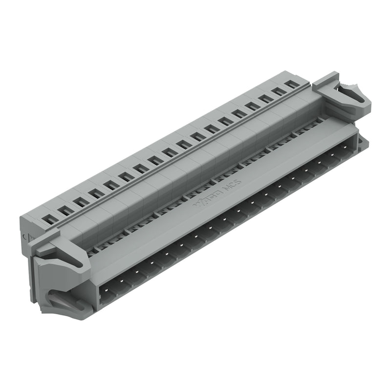 WAGO - Kabelsteckverbinder für Leiterplattensteckverbinder 1-Leiter-Stiftleiste 231-618/114-000 CAGECLAMP,2,5mm²,gr − 10 Stück