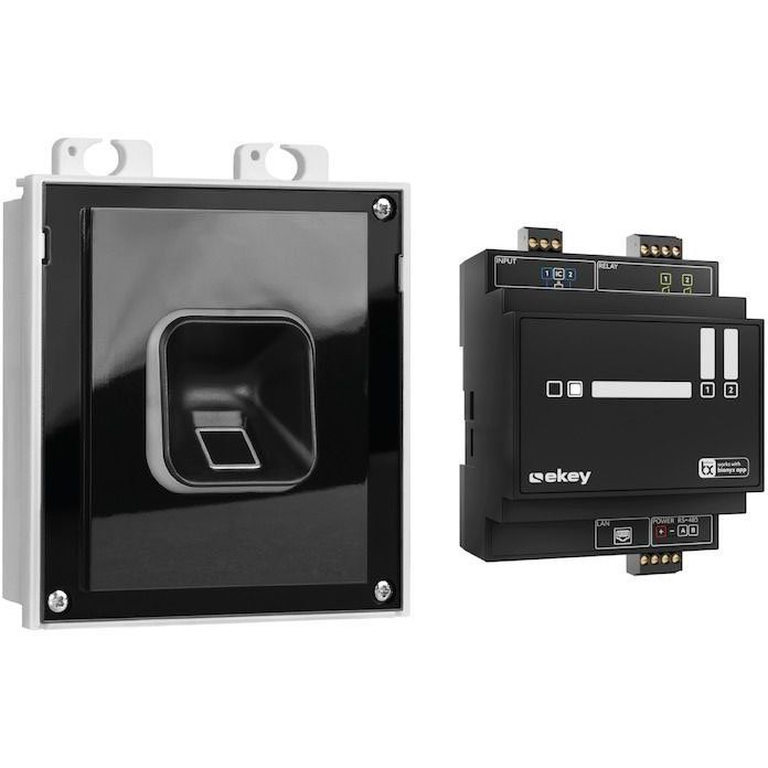 Ekey (AT) - Zutrittskontrollsystem Fingerprintset 204708 2N IP Verso, sw