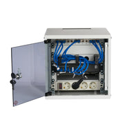 EFB-Elektronik - Netzwerkgehäuse Wandgehäuse WGB-1006GR.30-SET1 Set 10Zoll 6HE