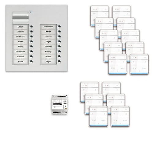 TCS Tür Control - Türsprech-Set pre:pack Audio UP 16WE PPUF16/2-EN/01 m.Außenstation PUK