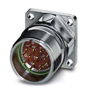 Phoenix Contact - Rundsteckverbinder, feldkonfektionierbar (Industriesteckverbinder) Gerätesteckverbinder RF-12P1N8AWA00 Vorderwand