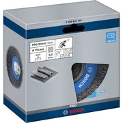Bosch - Rotierende Drahtbürste PRO Metal clean 2608622100 Scheibenbürste 115 x