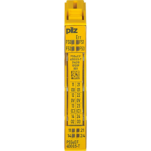 Pilz - Feldbus, Dez. Peripherie - Digitales Ein-/Ausgangs-Modul Elektronikmodul PSSu E F 4DO 0.5-T einpolig 0,5 A