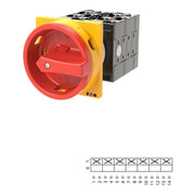 Eaton - Lasttrennschalter Hauptschalter T3-4-8343/EA/SVB Einbau