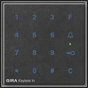Gira - Bussystem-Zutrittskontrolleinrichtung Code Tastatur anth 260567 Keyless In
