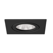 Brumberg Leuchten - Downlight/Strahler/Flutlicht Einbaudownlight GU10 36005080 quadr., sw