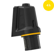 Walther Werke - CEE-Gerätestecker (IEC 60309) CEE NEO Wandgerätestecker FW710304SK schräg 16A 3P 4h