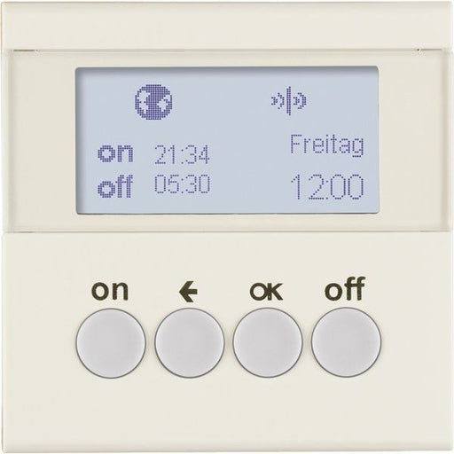 Berker - Bussystem-Zeitschaltuhr KNX-Funk Zeitschaltuhr 85745282 weiß glänzend
