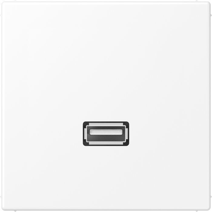Jung - Multifunktions-Anschlussdose Multimedia-Anschlusssystem MA LS 1122 WWM schneeweiß matt