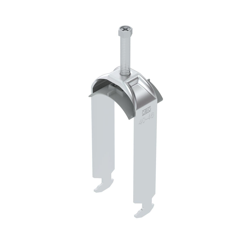 OBO Bettermann - Bügelschelle BS-H2-K-46 ALU 0-46mm − 50 Stück