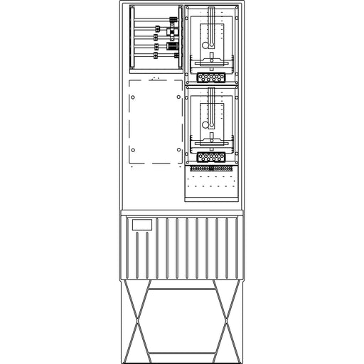 Elsta Mosdorfer - Zähler-Komplettschrank Zähleranschlusssäule ZS322T.S2.12 A320 S2 1Z TSG 3.HZ