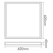 Nobile - Decken-/Wandleuchte LED-Aufbau-Panel 1580351012 830