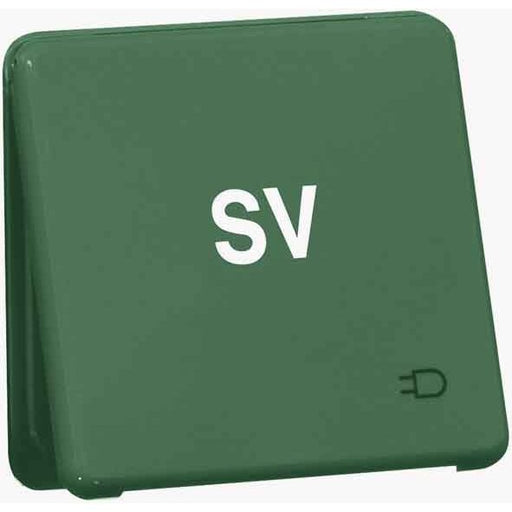 Peha - Schalter-/Steckdosenkombination Steckdose D80.6611KGLK GRÜN SV