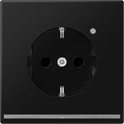 Jung - Steckdose SCHUKO Steckdose LS 1520-O SWM LNW mit LED-Licht