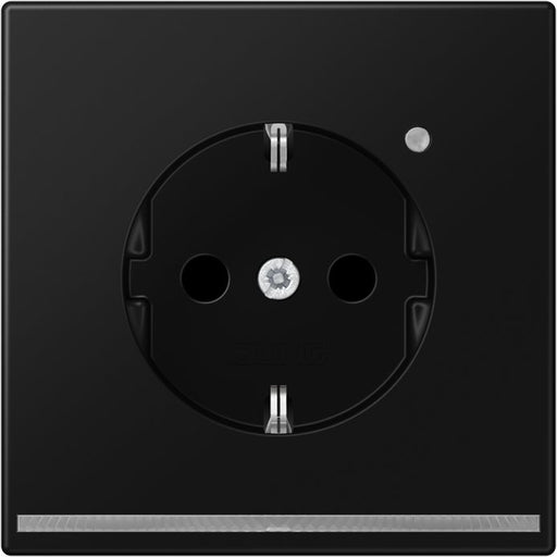 Jung - Steckdose SCHUKO Steckdose LS 1520-O SWM LNW mit LED-Licht