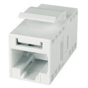 Telegärtner - Modulare Kupplung UMJ-Kupplung K Cat.6 100023168 RJ45 (f-f), apws − 24 Stück