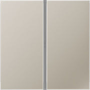 Jung - Abdeckung/Bedienelement für Installationsschalterprogramme Tastensatz 2-fach eds ES 2402 TSA komplett