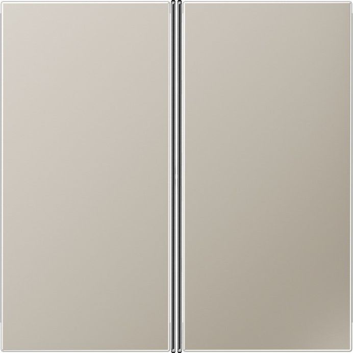 Jung - Abdeckung/Bedienelement für Installationsschalterprogramme Tastensatz 2-fach eds ES 2402 TSA komplett