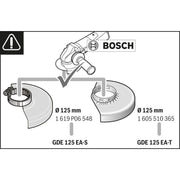 Bosch - Systemzubehör für Schleifen/Polieren (Akku/elektrisch/Druckluft) Absaughaube Easy-Adjust, 1600A003DH Systemzubehör