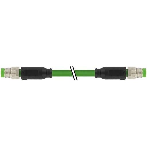 Murrelektronik - Rundsteckverbinder, feldkonfektionierbar (Industriesteckverbinder) Steckverbinder 7000-89701-7910150 M8 St auf M8 St