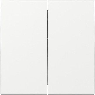 Gira - Abdeckung/Bedienelement für Installationsschalterprogramme Wippe 2f 329503 Reinweiß