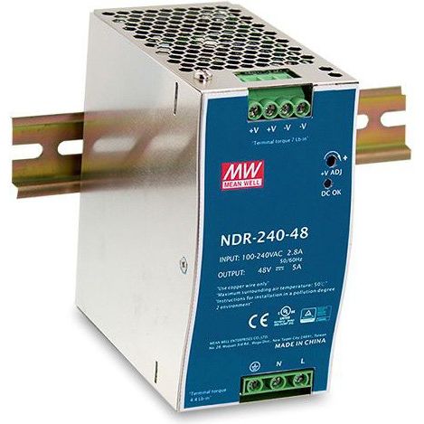 DLink - Netzgerät für Unterhaltungselektronik Industrial Netzteil DIS-N240-48 240W DIN-Rail extern