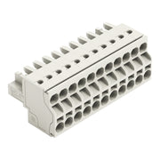 WAGO - Kabelsteckverbinder für Leiterplattensteckverbinder 2-Leiter-Federleiste 721-2111/026-000 CAGECLAMP,2,5mm²,lgr − 25 Stück