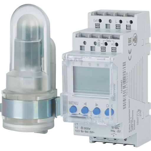 Eaton - Dämmerungsschalter Reiheneinbau Dämmerungsschalter SRCD1COD digital