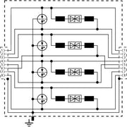 DEHN - Überspannungsableiter für Informations-/MSR-Technik ÜS-Ableiter DEHNpatch DPA M CLE RJ45B 48