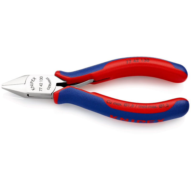 Knipex - Seitenschneider Elektronik-Seitenschneider 77 42 130 spiegelpoliert,130mm