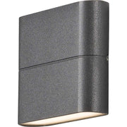 Gnosjö Konstsmide AL - Decken-/Wandleuchte LED-Wandleuchte 7972-370 anthrazit, alu