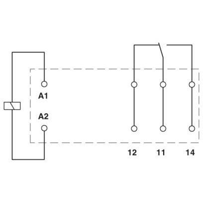 Phoenix Contact - Schaltrelais Einzelrelais 2908180 − 10 Stück