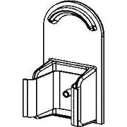 Niedax - Handlaufsystem GFK-Halbe Endkappe PR-MC 22 KE/CP HxB 120x40mm