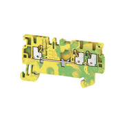 Weidmüller - Schutzleiter-Reihenklemme A3C 1,5 PE 1,5qmm, Anschlüsse:3 − 50 Stück