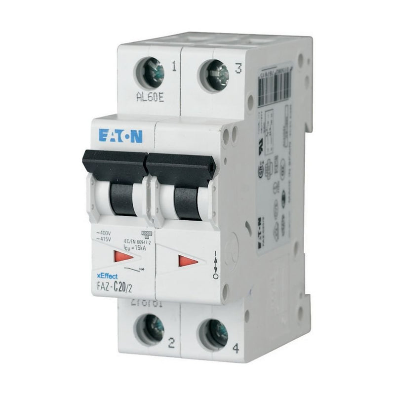 Eaton - Leitungsschutzschalter 2p. FAZ-D40/2 40A Charakt.: D
