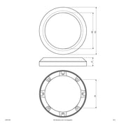 EVN Lichttechnik - Decken-/Wandleuchte LED-Decken/Wandleuchte L 65031402 230V 3W 3000K
