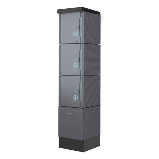 WaltherWerkeE-Mobil - Ladestation E-Mobility E-Bike Ladestation CUBE 986970024 PIN u. RFID-Schließ