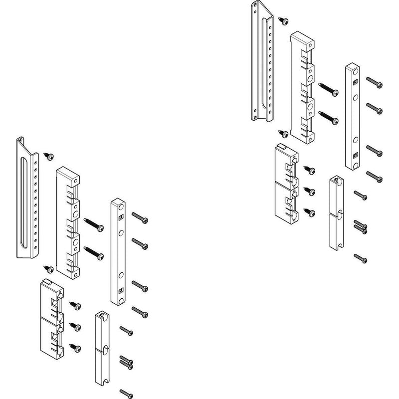 ABN - Verteilerfeld für Installationsverteiler Sammelschienen-Modul MTS23605 tief 1-2FB/3RE