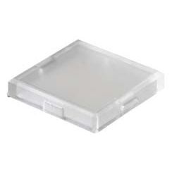 Schlegel - Tastenplatte für Befehls- und Meldegeräte Taste klar   4-f T25FKL glasklar,flach − 1 Stück by Schlegel
