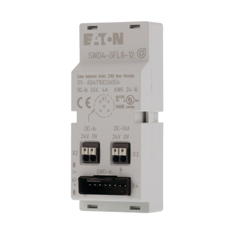 Eaton - Zubehör/Ersatzteile für Steuerungen SWD-Schaltschrankdurchf. SWD4-SFL8-12 8-polige Flachltg