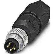 Phoenix Contact - Rundsteckverbinder, feldkonfektionierbar (Industriesteckverbinder) Sensorsteckverbinder SACC-M 8MS-4QO-0,5-M St.,4p M8 gerade