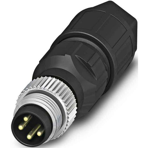 Phoenix Contact - Rundsteckverbinder, feldkonfektionierbar (Industriesteckverbinder) Sensorsteckverbinder SACC-M 8MS-4QO-0,5-M St.,4p M8 gerade