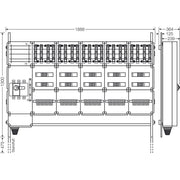 Hensel - Verteilerschrank für Energieversorgung Ladeverteiler Mi EV 22kW 20100 f.20 Ladep. a 22kW