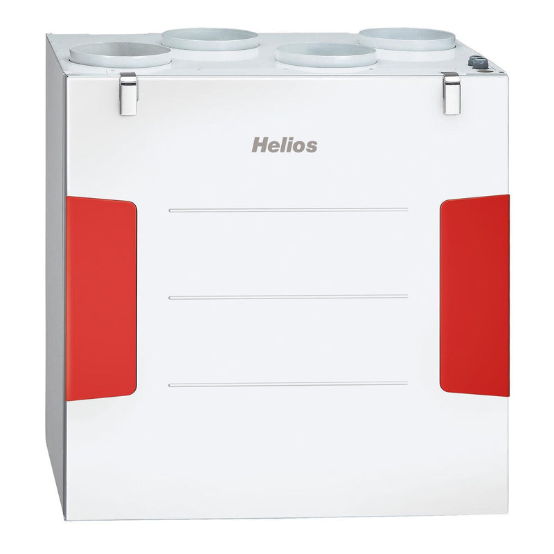 Helios Ventilatoren - Wohnungslüftungsgerät mit Wärmerückgewinnung Einfamilienhaus Lüftungsgerät links KWL 500 W ET L mit WRG EC-Motoren